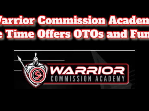 Warrior Commission Academy One Time Offers OTOs and Funnel