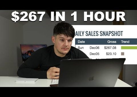 Watch Me Make $267 In One Hour on Clickbank (Affiliate Marketing)