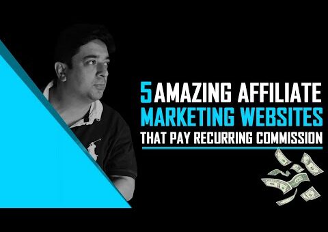 5 Amazing Affiliate websites with huge recurring money | Digital Products | Instant approval