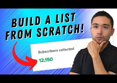 2 Ways To Build An Email List For Affiliate Marketing FREE & FAST (Step-by-Step)