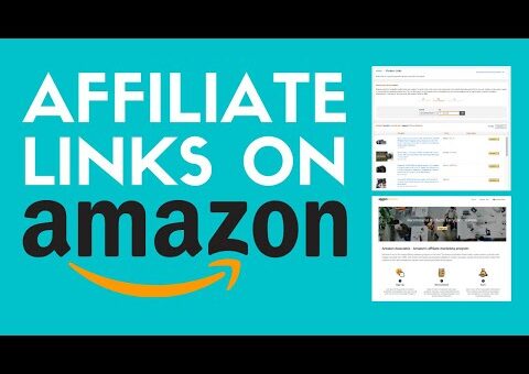 How To Create An Amazon Affiliate Link | Affiliate Marketing For Beginners