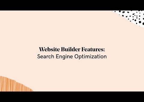 GoDaddy Website Builder Feature: Search Engine Optimization (SEO)