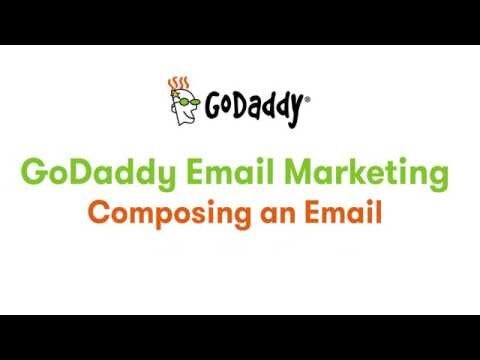 How to Use GoDaddy Email Marketing