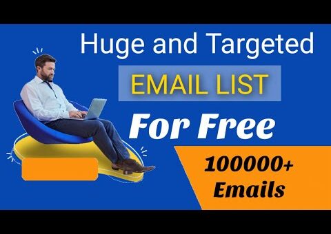 Email Marketing # 9 | How to build an Email list | Free email list for marketing 2020