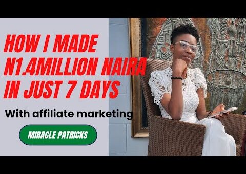 How to start affiliate marketing  expertnaire in Nigeria/ I made 1.4 Million naira in one week