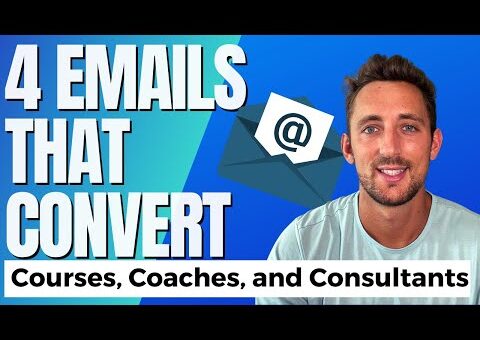 Email Marketing for Online Courses, Coaches, Consultants & High-Ticket Products | Converting Emails