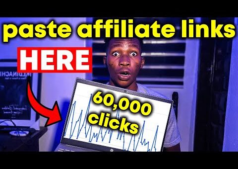 How To Promote Affiliate Links -🤑get 60,000 Clicks📌- (Affiliate Marketing Tutorial)