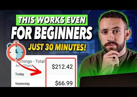 (FAST PAY!) +$200 in 30 Minutes without PAID ADS! Affiliate Marketing For Beginners 2022