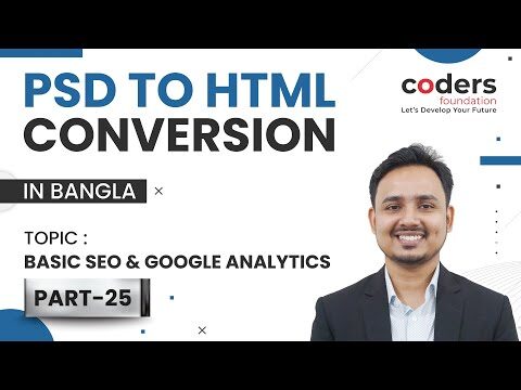PSD TO HTML [#25] Basic Search Engine Optimization (SEO) And Google Analytics