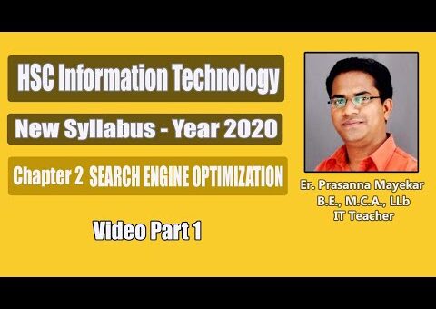 13# HSC 12th Information Technology (IT)- Chapter 2- SEO-Search Engine Optimization – Basic Terms