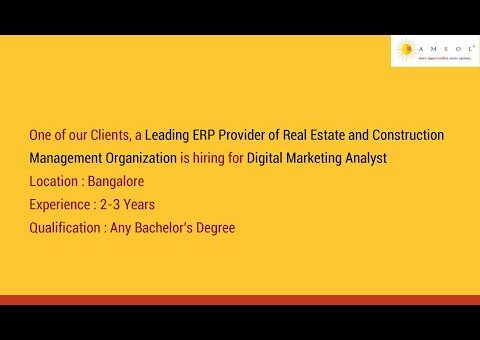 Digital Marketing | SEO Analyst | Search Engine Optimization Analyst | Digital Marketing Analyst