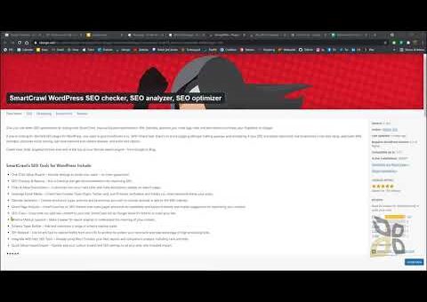 VideoGuide – SEO, Search Engine Optimization, Check and Optmize with SmartCrawl Plugin for WordPress