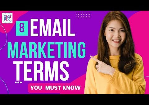 8 Email Marketing Terms You MUST know – DigiFix Blog Video #emailmarketing