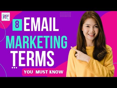 8 Email Marketing  Terms You MUST know – DigiFix Blog Video #emailmarketing