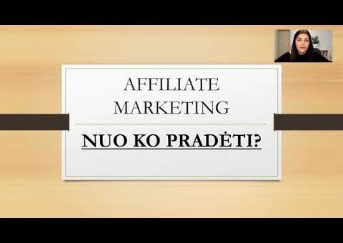 Kaip užsidirbti 3000+/mėn. iš Affiliate Marketing LIETUVOJE?