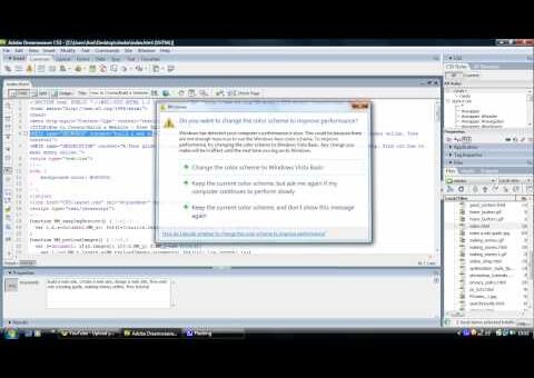 Dreamweaver Tutorial – Search Engine Optimization (SEO) Tips – Keywords, Title, Description