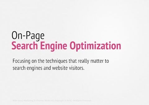 On-Page Search Engine Optimization