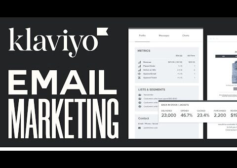 Klaviyo Email Marketing (2023) | Step by Step Tutorial