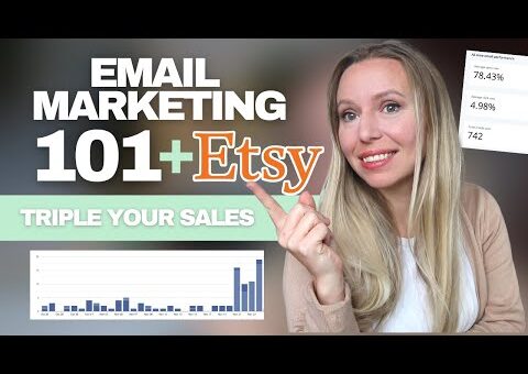 How to create an email list for Etsy | Email marketing for Etsy sellers to increase Etsy Sales