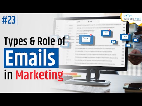 10 Important Types of Emails in Digital Marketing & Business | Role of Email Marketing