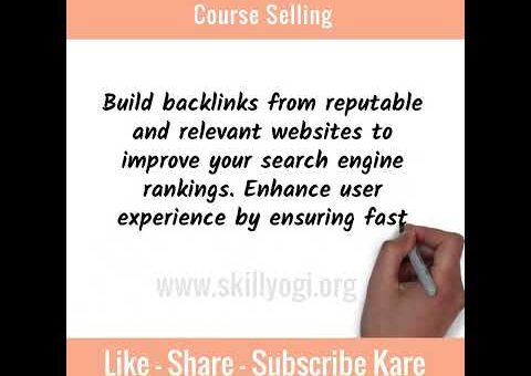 How to use search engine optimization SEO to sell courses online?