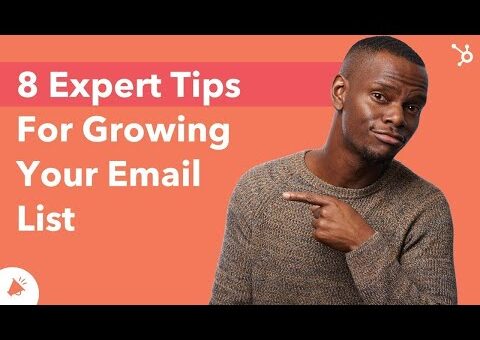 How To Build An Email List | 8 Email Marketing Tips For Beginners