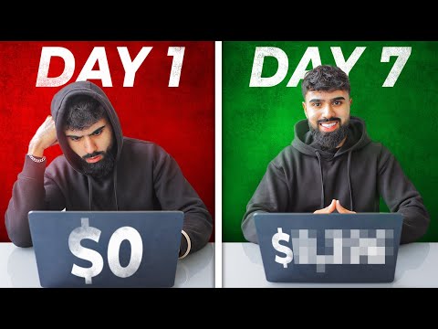 I Tried Affiliate Marketing for 7 Days With NO Money