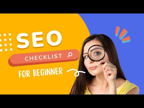 SEO Checklist | Search Engine Optimization Checklist