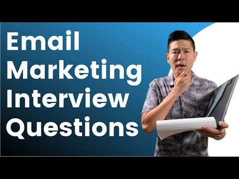 Email marketing interview questions and answers