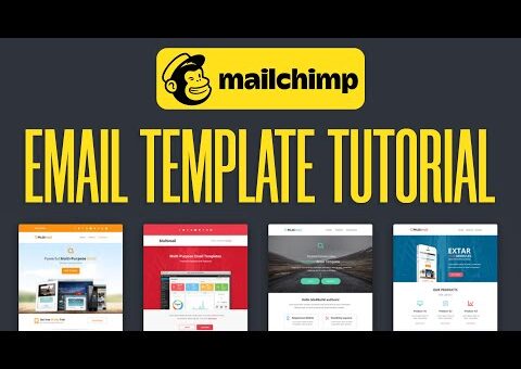 How To Create Email Template In Mailchimp (Email Marketing Tutorial)