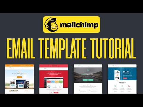 How To Create Email Template In Mailchimp (Email Marketing Tutorial)