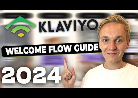 Klaviyo Welcome Flow Tutorial 2024 | Best Shopify Email Marketing Software