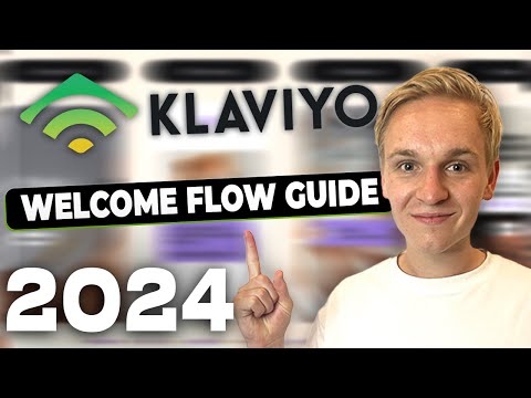 Klaviyo Welcome Flow Tutorial 2024 | Best Shopify Email Marketing Software