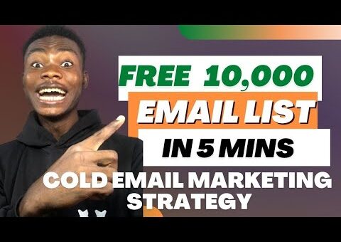 How To Scrape & Build 10,000 Email List In Just 60 Minutes (Free Cold Email Marketing guide)