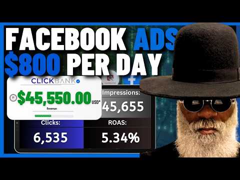 NEW! CLICKBANK Facebook Ads Affiliate Marketing To Make $800/DAY Step By Step For Beginners!