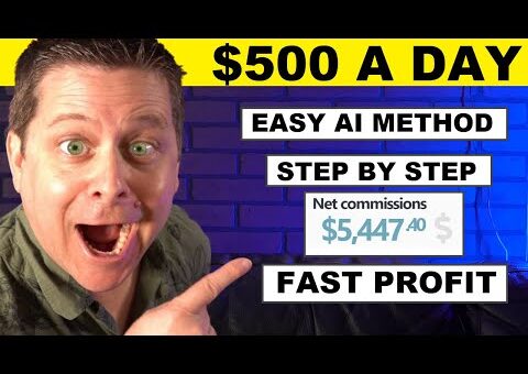 AI Affiliate Marketing – Easy $500/Day Method – Minutes To Setup | Make Money Fast!