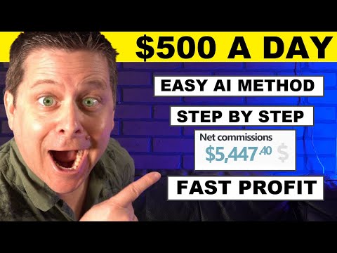 AI Affiliate Marketing – Easy $500/Day Method – Minutes To Setup | Make Money Fast!