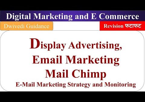 Digital Marketing and E Commerce unit 2, Digital Marketing and E Commerce aktu, Display, email
