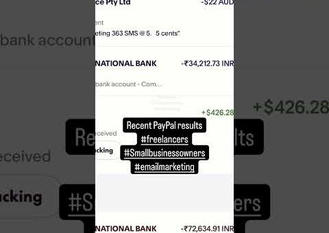 PayPal se paisa? Email marketing se paisa? Hum hai naa.. #affiliatemarketing #smartphone #business