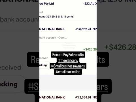 PayPal se paisa? Email marketing se paisa? Hum hai naa.. #affiliatemarketing #smartphone #business