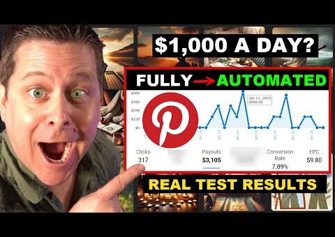 $500 A Day Pinterest Affiliate Marketing – Secret AI Method!